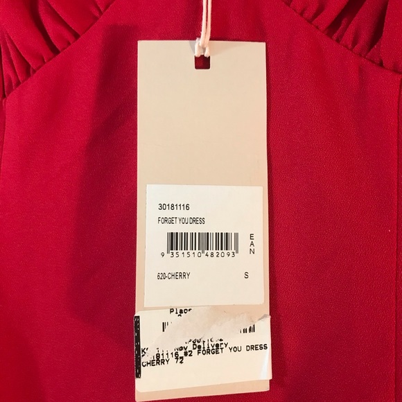 Keepsake Cherry Forget You Dress, NWT, S - Picture 11 of 16